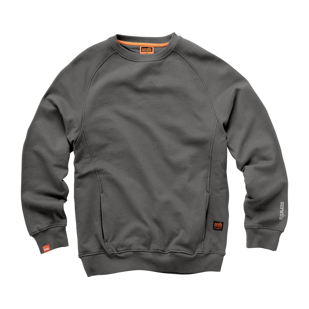 Sweatshirt graphite Eco Worker - Taille S