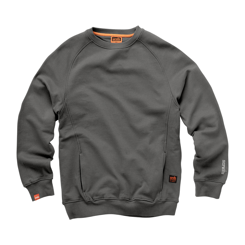Sweatshirt graphite Eco Worker - Taille M