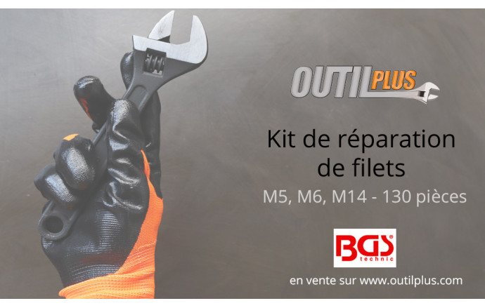 Clés mâles BTR et Torx BGS (lot de 18) - Équipement atelier moto